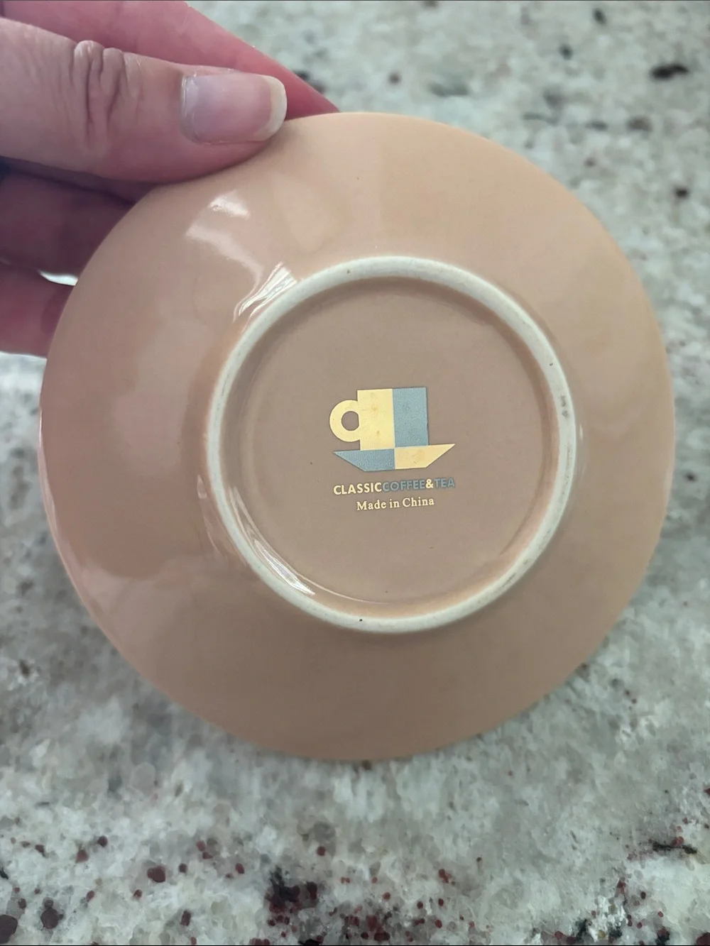 Classic Coffee & Tea espresso cups and saucers set